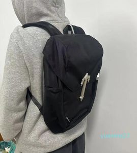 Designer Nylon Trapstar Backpack Shoulder Bags Classic Unisex Handbags Black Sliver High-Quality 22 T london Schoolbag