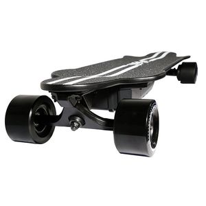 Fabrika fiyatları Longboard 4wd Elektrikli Kaykay Kanadalı Akçaağaç Güverte Uzun Tahta Kaykay Elektrik