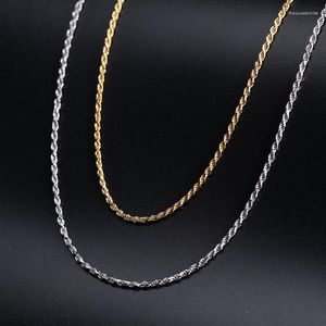 Ketten S925 Sterling Silber Vergoldet O-förmig Multi-Ring Twist Männer und Frauen All-matching Simple Retro Necklace Choker