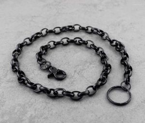 Keychains Mens Boys Black Ring Biker Trucker Long Anti Theft Wallet Jean Link Chain XM23 YL-52