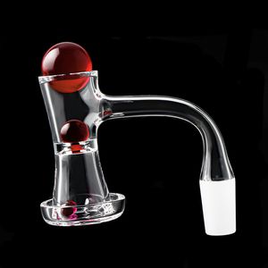 Fumo Pieno Saldatura Bordo Smussato Clessidra Terp Slurper Quarzo Banger Chiodi Con Perline E Perle Maschio Femmina Giunti Suitfor Bong In Vetro