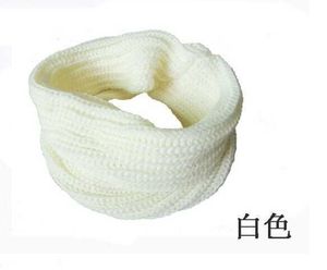 Scarf Scarves Wraps Shawls Sarongs Winter Keep Warm Autumn and Winter Unisex Fake Neck Sleeve Solid Color Warm Knitted Wool Pullover Single Loop Small Neck Scarf