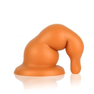 Nxyアナルおもちゃ超巨大プラグシリコンビッグバットプラステートマッサージタワー大尻膣拡張祭のおもちゃ女性女性1125