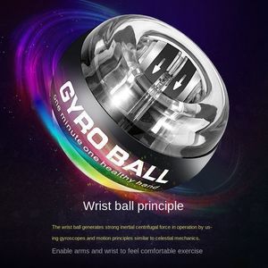 Napędowe nadgarstki Gyroscopic Ball Autostart Range Gyro Black Ball z kontratakiem Ręcznie Moc Force Fitness Sprzęt fitness 230331