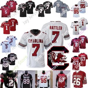 South Carolina Game Football Jersey Ncaa College Spencer Rattler Jalen Brooks Marcellas Dial Wells Jr. Lloyd Bell Clowney Burch