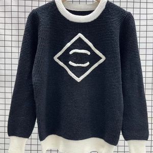 2023 Advanced version Womens Sweaters France trendy Clothing C letter Graphic Embroidery Fashion Round neck Coach channel hoodie Luxury brands Sweater tops teww