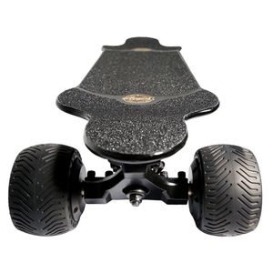 Gummiräder Nabenmotor Elektro-Skateboard Fernbedienung Kanadisches Ahorn Longboard Elektro-Skateboard