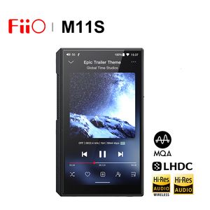 MP3 MP4 Players FiiO M11S Android 10 HiRes Portable Music Player AMP Dual ES9038Q2M DAC chip Snapdragon 660 MQA Bluetooth 50 PCM384 DSD256 230331