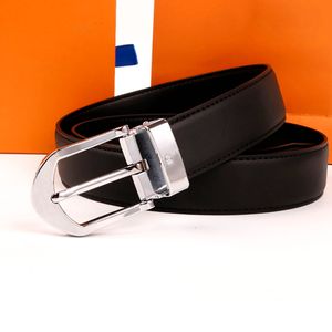 Mens Designer Belt For Woman Gold Silver Needle Buckle Belts With Letter Luxury Waistbands Width 3.5CM