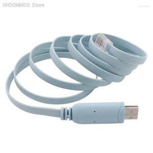 Datorkablar 1x1.8m USB till RJ45 för konsolkabelfelsökningslinje A7H5 H3C ARBA 9306 Huawei Router Rollover