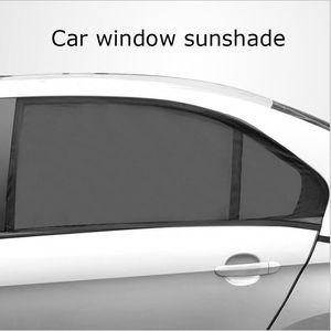 Bil solskade fönster nyanser nylon mesh anti-uv auto gardin sol visir sommar skydd sida biltillbehör