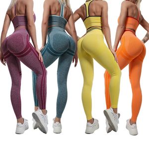 Leggings da donna Tuta da yoga Traspirante Asciugatura rapida Sport ultraleggeri Collant a vita alta con sollevamento dell'anca Bella schiena Corsa Fitnessgm74r9a1