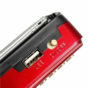 Radio Mini Portable Handheld Digital FM USB TF MP3 Player Ser Rechargeable 230331