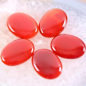 Etiketsiz Takılar Taş 30x40mm Doğal Kırmızı Carnelian Onyx Bead Cab Cabochon 1pcs RK1697Charms