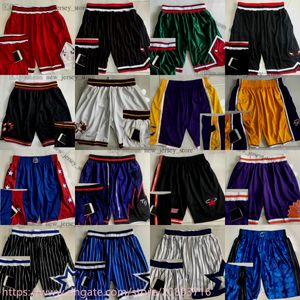Klasyczne spodenki do koszykówki z kieszonkową autentyczną haftą vintage prawdziwe Ed Retro kieszenie oddychające na siłowni trening plażowy spodnie dresowe