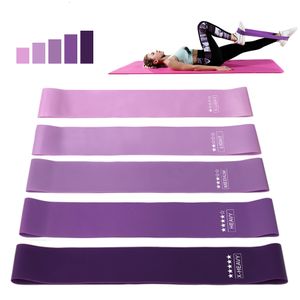 Bande di resistenza Fitness Bande di resistenza elastica allenamento per la casa Yoga Sport Resistance Bande che si estendono Pilates CrossFit Workout Gym Equipment 230331