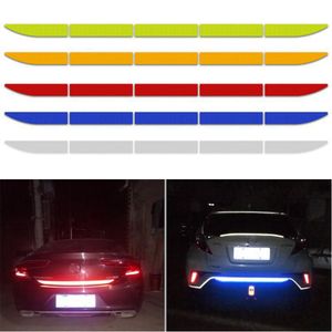 Reflectante Reflector Sticker Car Exterior Accessories Adhesive Reflective Tape Reflex Exterior Warning Strip Car Stickers 90 cm