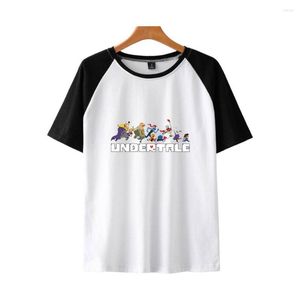 Мужские футболки Undertale Fashion Printed Fraglan футболки женщины/мужчины летние коротки