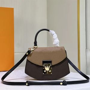 Designer Bolsas de luxo Tilsitt Bolsa de ombro de couro Botão de ouro com maçaneta Bolsa Bolsa Cruzada Ajusta Para Damas Bolsas Impermeáveis ​​M46548 Melhor Qualidade