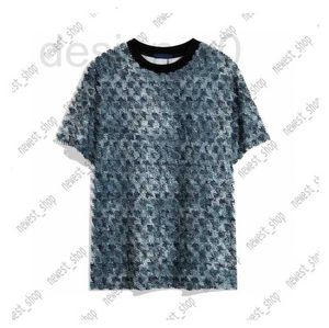 メンズTシャツ人気2023夏のデザイナーメンズTシャツパリホールボディレタープリントストリートウェアコットンTシャツ女性luxurysTシャツ衣類USAS-XL Q88G