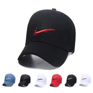 Street Caps Fashion Baseball Hats Mens Womens Sport Caps Kolory do przodu czapka Casquette Regulowane czapkę