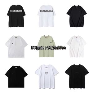 23SS Women Mens Designer Off Fog Ess White T Shirts Luxury Tee Brand Tops Hoodies Face North Jacket En Reflective Super Fg T Shirts innebär Hoody Loxa