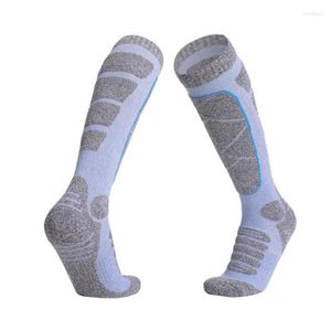 Sports Sports Winter Cotton Mulheres Térmicas Esqui Térmicas ao ar livre Emercado Hamada de caminhada Toalha de esqui devagar ThermoSocks Long Tube