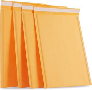 Mailspåsar bubbla kuvertväska gul polymailer självförsegling mailing väskor vadderade kuvert för magasinfodrad mailer 230428