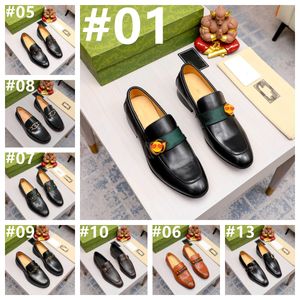 Subrock deri ayakkabılar retro kalın dip orijinal deri lüks tasarımcı loafers erkekler tek adımlı elbise ayakkabı parti ziyafet takım ayakkabı boyutu 38-45
