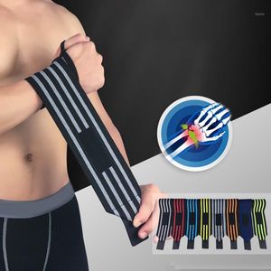 Handledsstöd 1 st fitness wraps sport gymmet träning viktlyftning stag elastisk justerbar armbandshandband