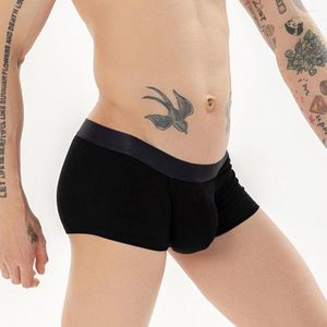 Unterhose Herren U Convex Enge Passform Innen Tragen Super Stretch Gerippte Unterwäsche Höschen Zum Schlafen