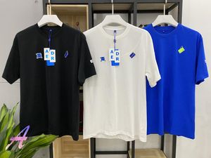 Herr t-skjortor fel t-shirt män kvinnor broderi etikett rund hals skjorta adererror mode casual tee haikyuu menmen's