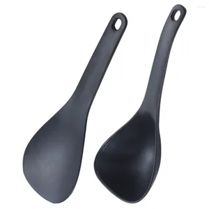 Dinnerware Sets Sopa Chinesa Spoons asiáticos de silicone