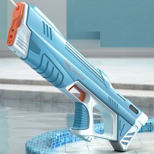 Other Toys Water Gun Electric Powerful Full Auto Absorbing Big Capacity Beach For Children Adults Summer Pool Outdoor Games 230428