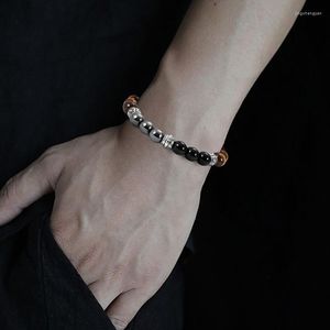 Bangle Wysoka jakość tygrysa energia oka naturalna hematytowa opieka zdrowotna kamienna bransoletka bransoletka mężczyzna mężczyźni kobiety modne uroki ręcznie robione biżuteria prezent