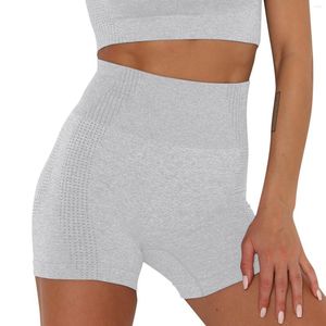 Kvinnors shorts sömlösa bulegeringar Scrunch Booty Yoga For Women 2023 Plus Size High midje Bulfting Workout Gym Short Pants