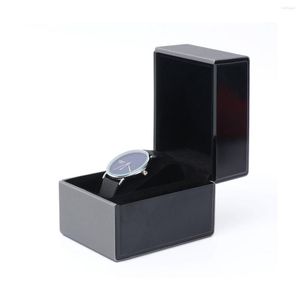 Scatole di orologi Luxury PU Display Display Bracciale Bracciale Organizzatore di stoccaggio regalo.