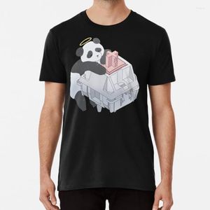 Herr t -skjortor heliga panda skjorta