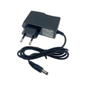 12V1A Nowy AC 100V-240V Adapter zasilania DC 12V 1A 1000MA Zasilanie Eu Wtyczka DC 5,5 mm x 2,1 mm złącza złącza UE