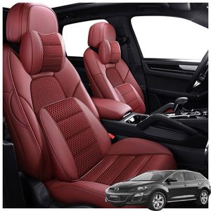 Car Seat Covers 5 Seats Auto Customized Products For CX7 2009 2010 2011 Interior Parts Accessories