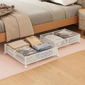 Storage Bags Under Bed Translucent Wardrobe Durable Foldable High Grade Quilt Bag Household Finishing Cabinet Clothes Organizing Box