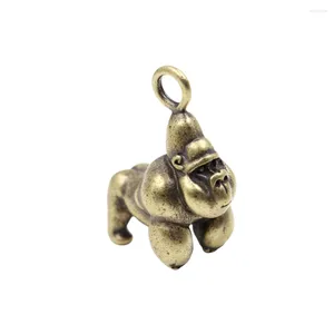 Pendant Necklaces DIY Charms Craft Sets King Ancient Gorilla Metal Keychain