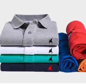 Sommer Männer Luxus Marke Business Revers Poloshirt Casual Kurzarm bestickt 20023Top Slim Fit T-Shirt S-6XL männliches T-Shirt Reiten hochwertiger Designer