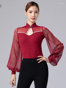 Scene Wear Fashionable Body Top Women's Training Clothes Modern Dance High-End Instructor Etikett Walk Show Practice