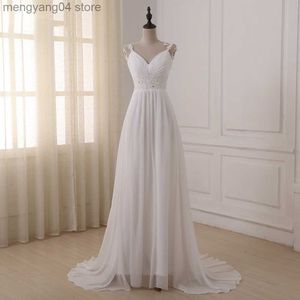 Платья для вечеринок Jiayigong Beach Wedding Dress vestido de Noiva в складе плюс размер спагетти ремней из шифоновых платье