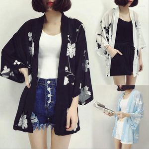 Этническая одежда Geskeey Summer's Middle и Long Kimono Style 3D вышитый кардиганский солнцезащитный крем.