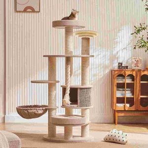 Scratchers Cat Platform Scratching Post Wood Shelf Board Round Disc Small Treacessory Climber Pad Scratch Furniture Step Pet Hideaway