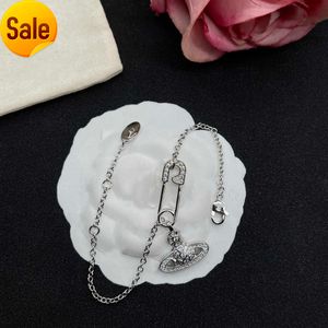 Designer Charm Bracelets Letter Vivian Chokers Luxury Women Fashion Jewelry Metal Pearl Bracelet cjeweler Westwood fgdfgf