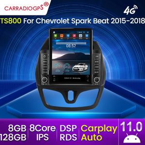 128G Android 11 Car Dvd Radio Multimedia Video Player for Chev Spark Beat 2015-2018 DSP RDS Built In Carplay Auto