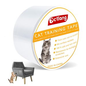 忌避剤猫のスクラッチテープ猫の粘着性の足の保護猫スクラッチトレーニングプロテクター家具用の両面ソファ家具ソファソファ